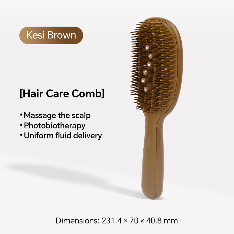 Trendy Popular Massage Comb Vibrating Soothing Massager Corporate Employee Welfare Gift Portable Airbag Comb