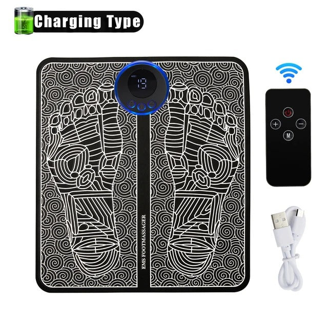 EMS Foot Massage Mat with Remote Control