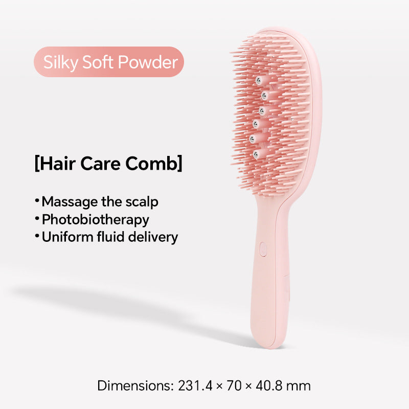 Trendy Popular Massage Comb Vibrating Soothing Massager Corporate Employee Welfare Gift Portable Airbag Comb