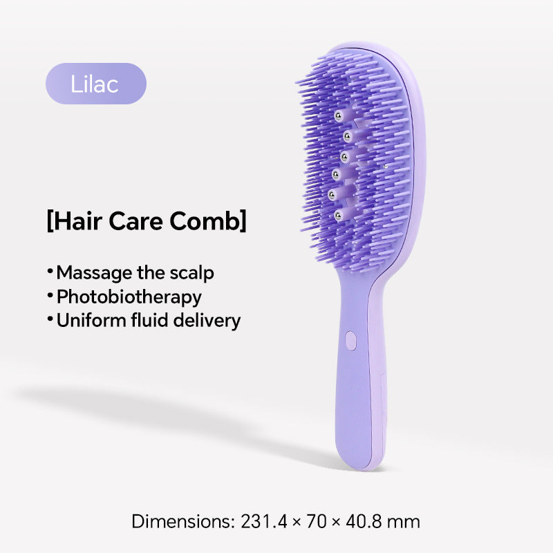 Trendy Popular Massage Comb Vibrating Soothing Massager Corporate Employee Welfare Gift Portable Airbag Comb