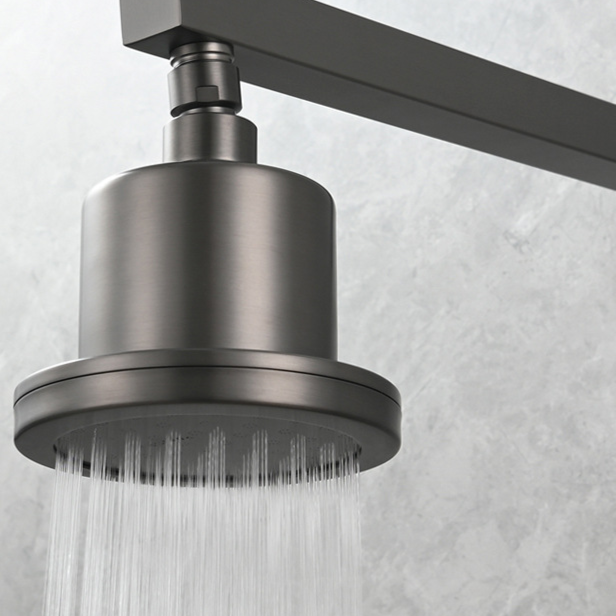 Copper Top Spray Shower Head with Filter