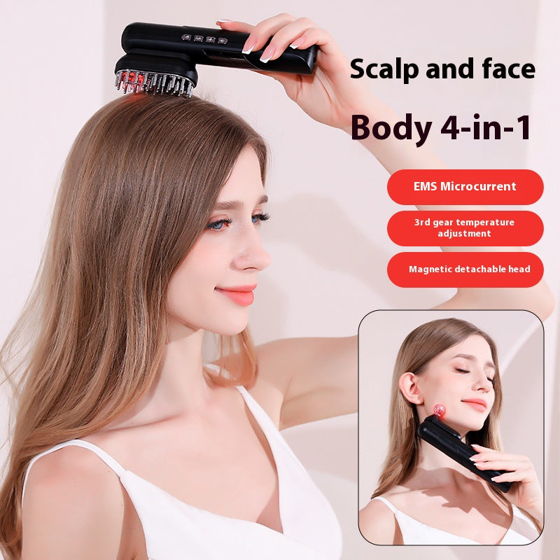 EMS Heating Scalp Care Hair Comb