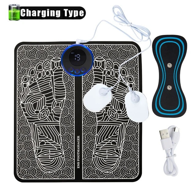 EMS Foot Massage Mat with Remote Control