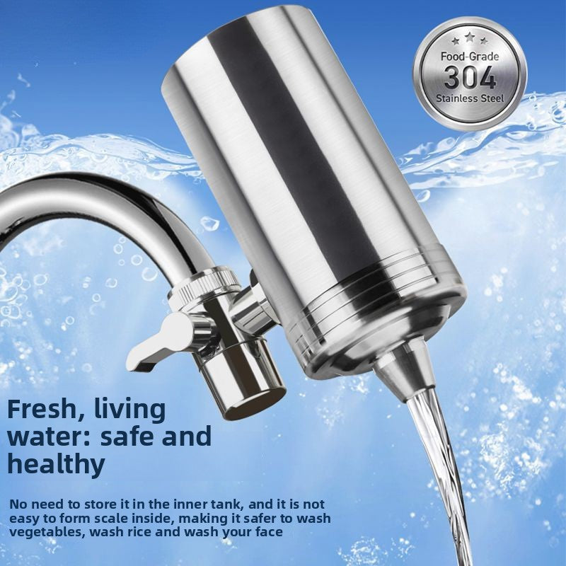 Stainless Steel Household Kitchen Faucet Water Filter and Ceramic Filter