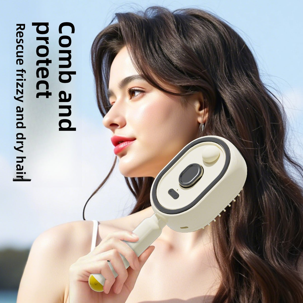 Electric Spray Massage Hair Comb