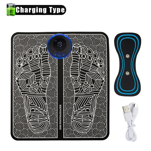 EMS Foot Massage Mat with Remote Control