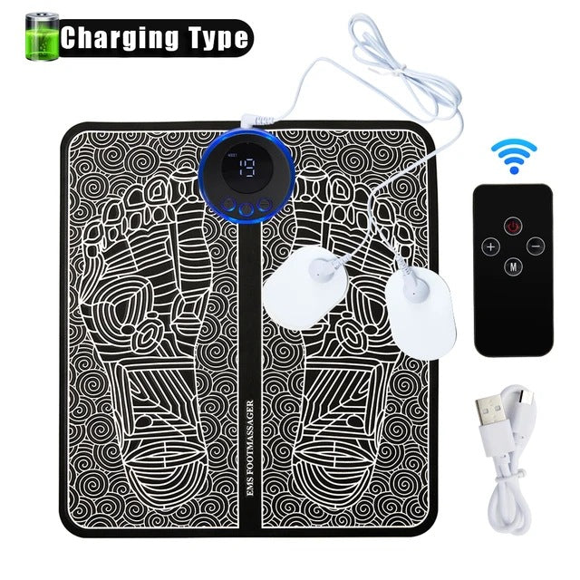 EMS Foot Massage Mat with Remote Control