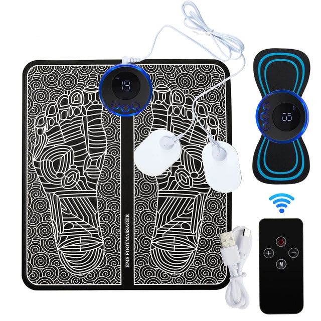 EMS Foot Massage Mat with Remote Control