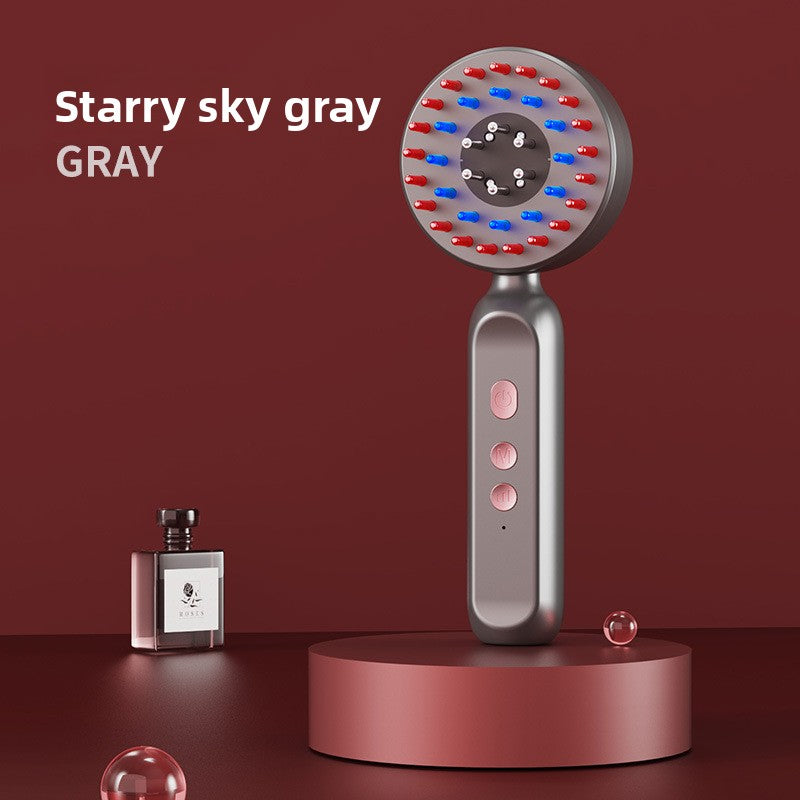 Electric massage comb